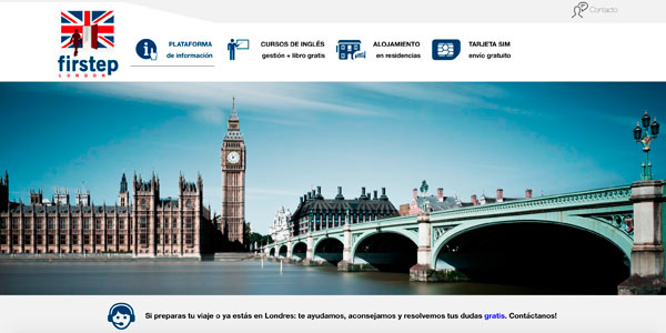Lanzamiento web Firstep London
